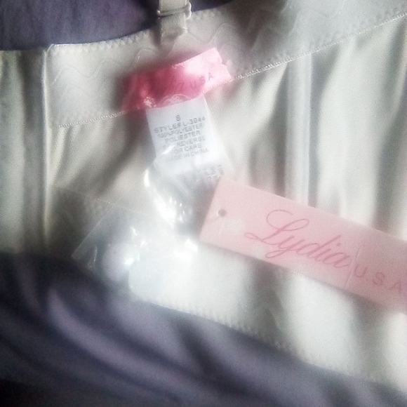 NWT Women's Sexy Corset White Multi Color Beads Made By Lydia - Picture 4 of 6